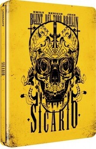 ボーダーライン ブルーレイ スチールブック Sicario Limited Edition Steelbook Blu-ray Denis Villeneuve Emily Blunt Benicio del Toro