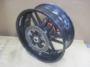 適応車種不明 レーサー用EXACT 6,25x16,5 FORGED MG リヤホイール&220Φディスクローター&AFAM42T　検索　JSB/CBR/VTR