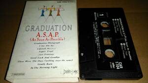 A.S.A.P. GRADUATION 卒業写真　カセットテープ