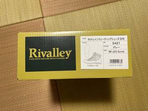 送料無料　未使用　リバレイ　RBB　5421　RVドレインウェーディングシューズⅡ　FE　フェルトソール　Mサイズ　25.5cm グレー