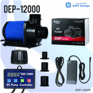 【レビューキャンペーン・１ヶ月保証】Hsbao社製 DEP-12000 12000L/H (JEBAO DCP-12000競合品）DCポンプ オーバーフロー水槽用