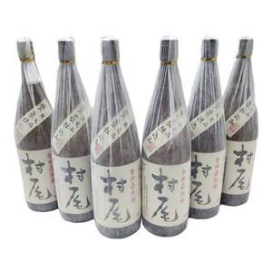 本格芋焼酎 6本セット 村尾酒造 村尾 1800ml 25度 芋焼酎 薩摩 まとめ売り【新品】22402K2836