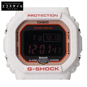 1円 G-SHOCK ジーショック GW-B5600SGZ-7JR 三国志 The Savage Five 腕時計 ホワイト レディース