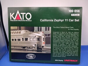 ★送料無料 即決有★ KATO USA 106-056 CB&Q D&RGW WP California Zephyr 11 Car Set カリフォルニア ゼファー