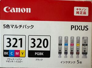 キャノン純正品 BCI-321+320 マルチパック5色 送料600円