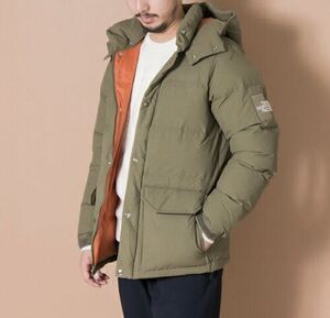 ★美品★完売★THE NORTH FACEノースフェイスCAMP Sierra Shortダウンジャケット(S)ニューカーキ/検 キャンプシェラ/ザノースフェイス