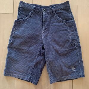 00s【Patagonia】 パタゴニア エクステンション コード ショーツ Extension Cord Shorts リズム コーデュロイ　21202 w28 S6 グレー