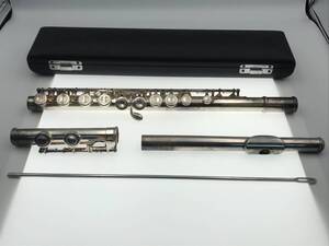 【ケース付き】SANKYO サンキョウ FLUTE フルート PRIMA プリマ 管楽器 楽器 横笛 長笛 三響 音楽 演奏 器材 趣味 コレクター