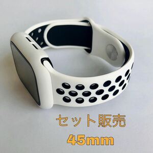 AppleWatch 腕時計ベルト シリーズ Apple スポーツバンドカバーケース アップルウォッチ バンド iwatch あっぷる 45mm