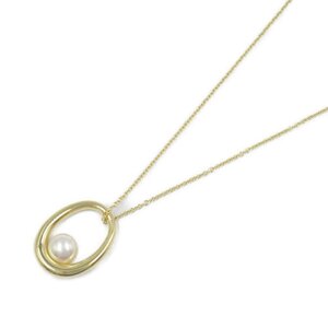 ミキモト アコヤパール ネックレス ブランドオフ MIKIMOTO K18（イエローゴールド） ネックレス 750YG 中古 レ