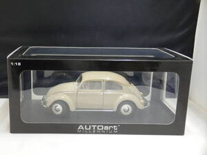 79778 オートアート フォルクスワーゲン ビートル 1200 1/18 AUTOART VOLKSWAGEN BEETLE 1200 LIMOUSINE 1955 BRIGHT BEIGE