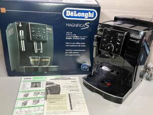 ジャンク Delonghi デロンギ マグニフィカS コンパクト全自動エスプレッソマシン ECAM23120BN ブラック 通電のみ確認