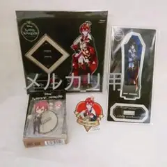 ツイステ リドル セット アクスタ アクリルクリップ バッジ ミニアクスタ