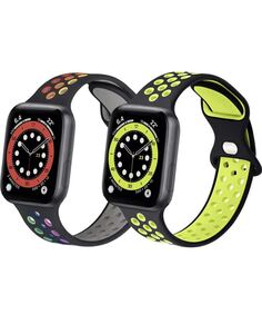 applewatch バンド　アップルウォッチ バンドスポーツシリコン38/40/41mm 2本　シリコンバンド