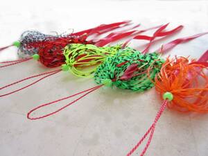 釣れる色集めました！【タイラバ魚鱗5色】鯛カブラ交換フック 鯛ラバ 真鯛 しまの Daiwa メジャークラフトがまかつ仕掛け