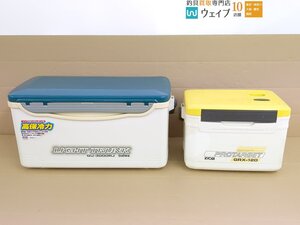 ダイワ ライトトランク GU-3000RJ、リョービ プロターゲット GRX-120 クーラーボックス 2点セット