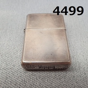 ■AC-4499 コレクター放出品　ジッポー ZIPPO スターリングシルバー　2003　火花OK 20240608　