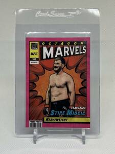 スティーペ・ミオシッチ Pink Parallel 人気インサート MARVELS 2022 PANINI DONRUSS UFC STIPE MIOCIC