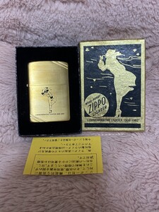 Zippo★ジッポ　オイルライター　SOLID　BRASS　1932-1982 未使用