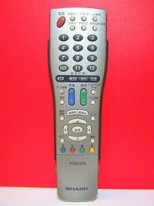 【中古】 シャープ テレビリモコン GA514WJSA