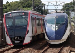 D990 京成電鉄 AE形 スカイライナー 都営地下鉄 5500形 鉄道写真