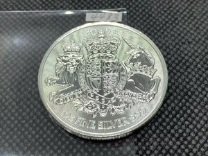 31.1グラム 2021年 (新品) イギリス「 英国王室の紋章・ライオン・ユニコーン 」純銀 1オンス 銀貨