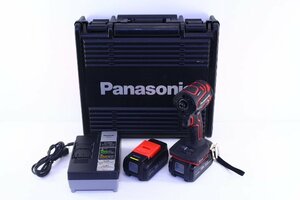 ●Panasonic パナソニック EZ1PD1 充電インパクトドライバー 14.4V 18V 穴あけ ネジ締め 電動工具 付属品あり ケース付き【10866364】