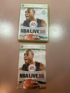 送料無料　Xbox360★NBA ライブ 06★used☆NBA Live 06☆import Japan