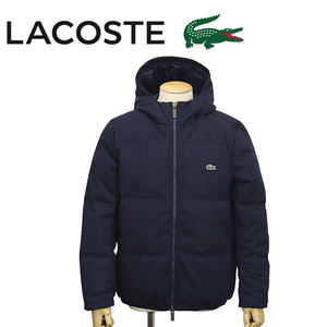 LACOSTE (ラコステ) BH102 ピケダウンジャケット LC295 166ネイビー 50-M