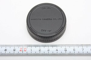 ※ 純正品 MINOLTA ライカMマウント レンズリアキャップ M-ROKKOR用 ミノルタ 3325