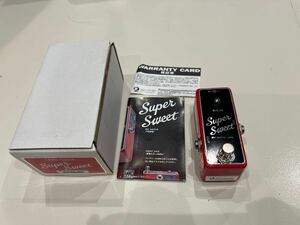  XOTIC Super Sweet Booster クリーンブースター　 エフェクター