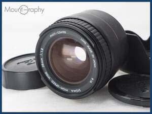 ★特別特価★ SIGMA シグマ HIGH-SPEED WIDE 28mm F1.8 前後キャップ、フード付 キヤノンEFマウント(AF) #i7870