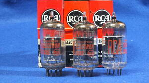 ☆ ☆ ☆ 超希少品 USA.RCA 赤文字 双三極MT管 12AX7A 一括放出 ☆ ☆ ☆ ☆