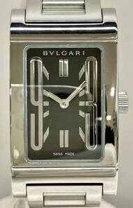 BVLGARI ブルガリ レッタンゴロ RT39S 腕時計 電池式 研磨済み 箱付き 店舗受取可