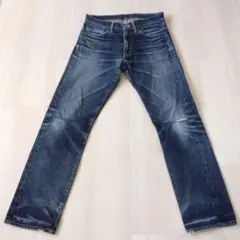 希少 501XX GREAT 超限定オリジナル デニムストレートパンツ W32！