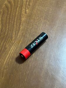 中古ZEXUSバッテリー 3400mah ZR-02 18650USB TYPE-C リチウムイオン充電池 充電電池 懐中電灯 富士灯器