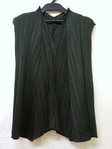 PLEATS PLEASE プリーツプリーズ プリーツノースリーブ 3 PP23-JJ107 ISSEY MIYAKE イッセイミヤケ