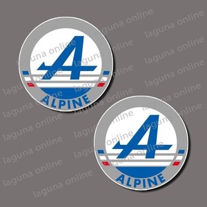 ☆即納☆　ALPINE　アルピーヌ　ステッカー　デカール　並行輸入