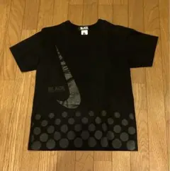 ブラックコムデギャルソン×ナイキ　半袖Tシャツ　ブラック　M