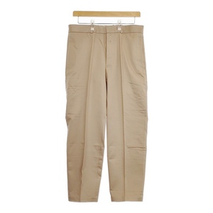 Scye 新品 5220-83543 San Joaquin Cotton Loose Fit Tapered Trousers 36 定価28600円 チノパンツ ベージュ サイ 4-1201M F97665