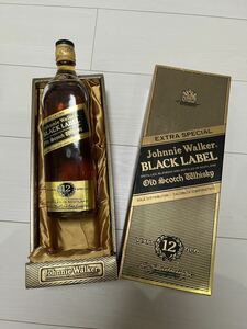 ジョニ黒 特級 ジョニクロ スコッチウイスキー 750ml 黒ラベル 古酒