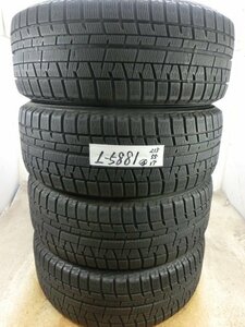 L-5881 溝あり 中古スタッドレス ヨコハマ アイスガード iG50 PLUS 215/55R17 94Q (4本)