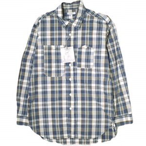 新品 Engineered Garments エンジニアードガーメンツ 20SS Work Shirt Plaid Broadcloth ワークシャツ プレイドブロードクロス S チェック