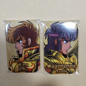 聖闘士星矢　まるかく缶バッジ　バッヂ　saint seiya セイントセイヤ