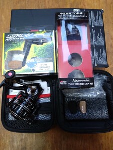 AbuGarcia アブガルシア　レボ　REVO MGXTREME2500S エムジーエクストリーム Abu works アブワークス　RS74 SP KIT ZPI カスタムハンドル55