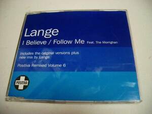 Lange 「I Believe / Follow Me」UK盤8トラック