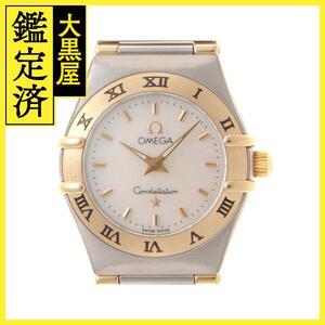 OMEGA オメガ コンステレーション ミニ 1262.70 ホワイトシェル コンビモデル レディース （2148103705601）【200】