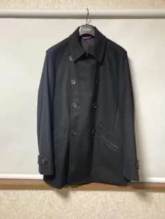 【超美品】Paul Smith ダブルブレストコート【黒】