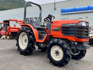 ◆【展示会価格】香川県 中古 農機具 動作確認済み クボタ トラクター GB200 4WD 時間数約557h 20馬力 自動水平 自動耕深 パワステ