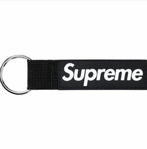 Supreme 20AW Webbing Keychain Black 黒 シュプリーム キーホルダー キーチェーン 